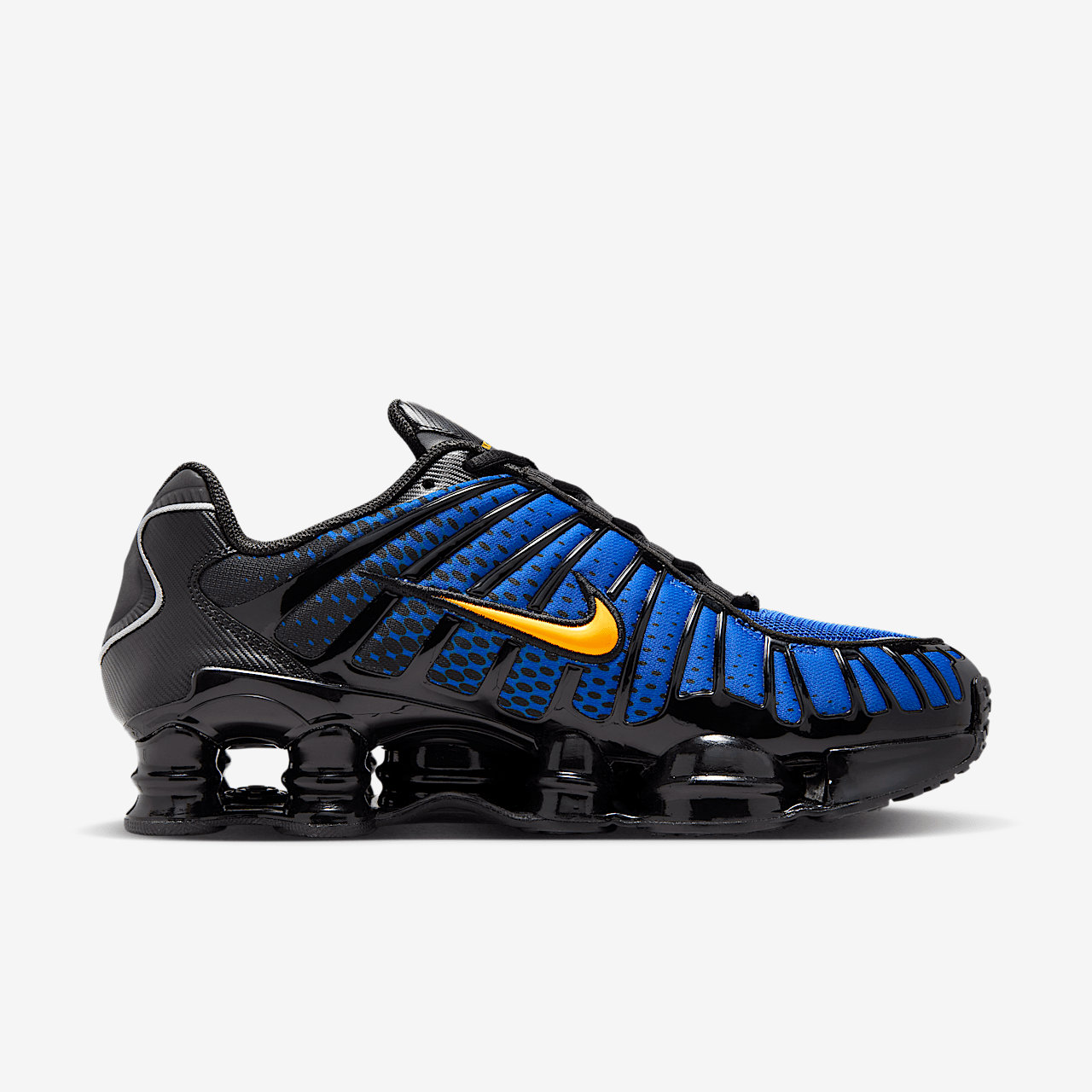 Nike Nike Shox sneaker Zwart/Metallic Silver/Lyon Blue/Varsity Maize