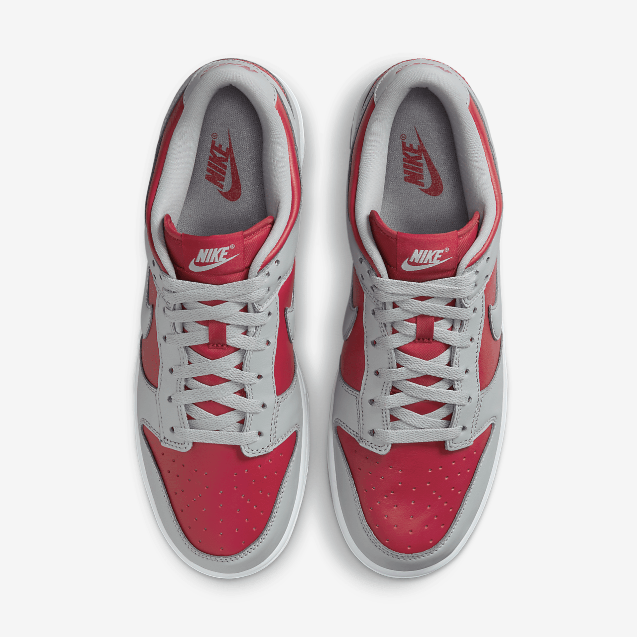 Nike Dunk Low sneaker Varsity Red/Wit/Silver