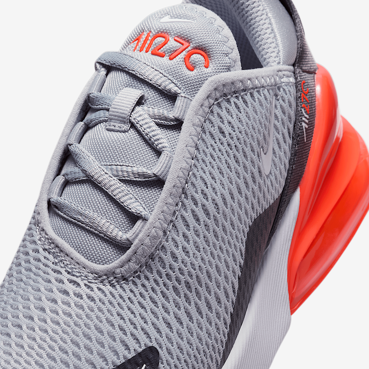 Nike Air max 270 sneaker Wolf Grey/Anthracite/Bright Crimson/Wit