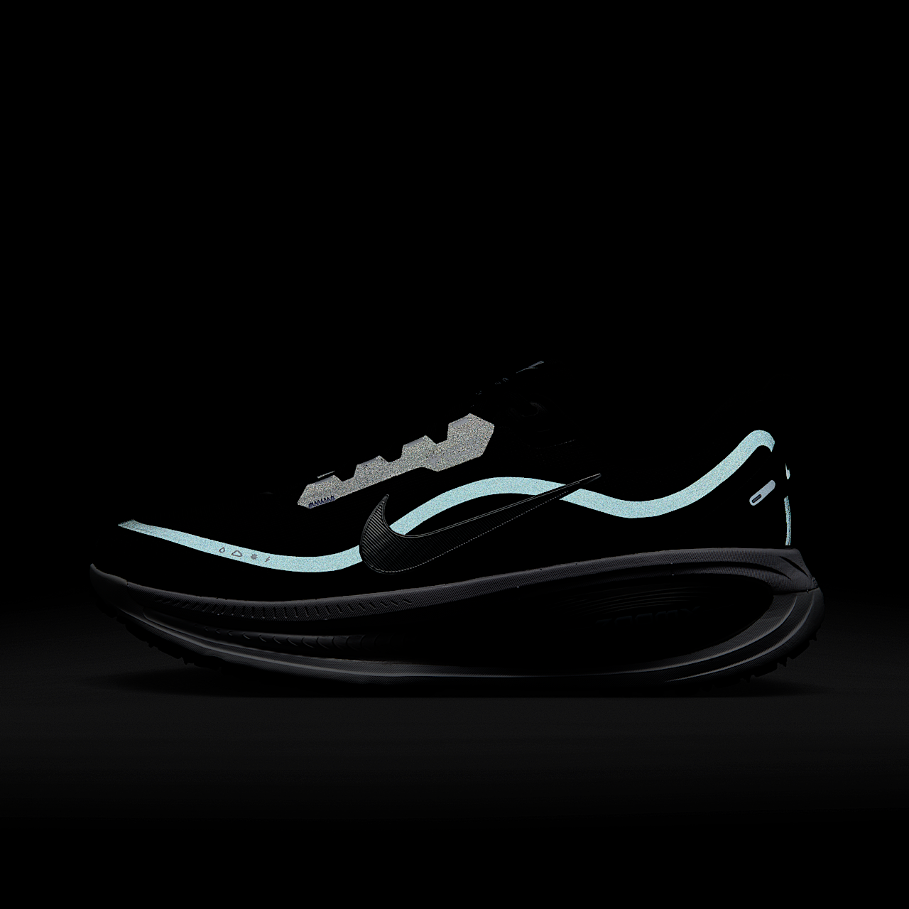 Nike Vomero sneaker Zwart/Anthracite/Wit/Metallic Silver
