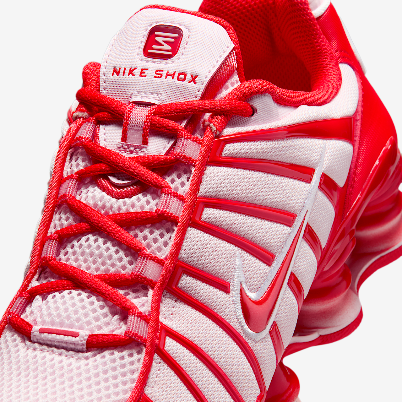 Nike Nike Shox sneaker Pink Foam/Wit/Habanero Red