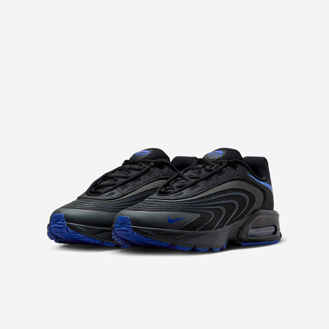 Nike Air Max sneaker Dark Smoke Grey/Zwart/Racer Blue