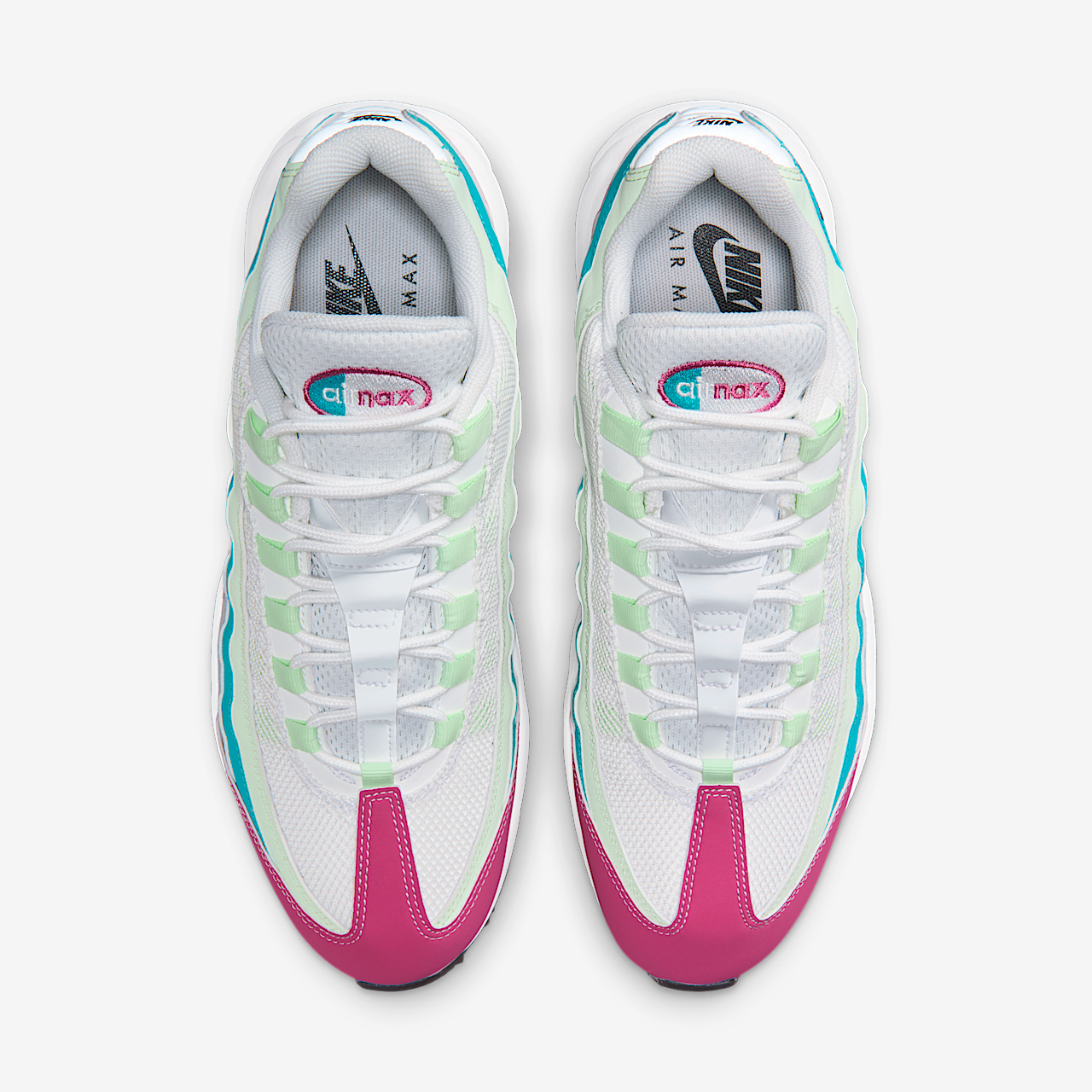Nike Air Max sneaker Peony/Volt Tint/Dusty Cactus/Anthracite