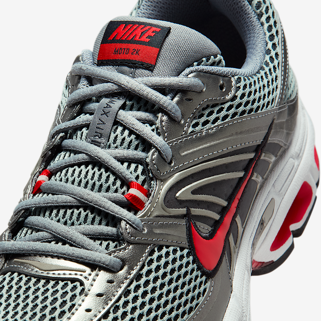 Nike Air Max sneaker Smoke Grey/Zwart/Metallic Pewter/University Red