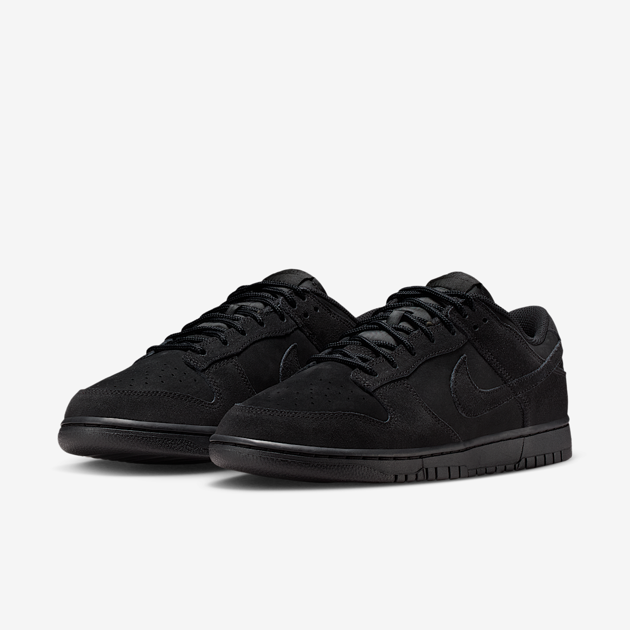 Nike Dunk Low sneaker Zwart/Zwart/Zwart