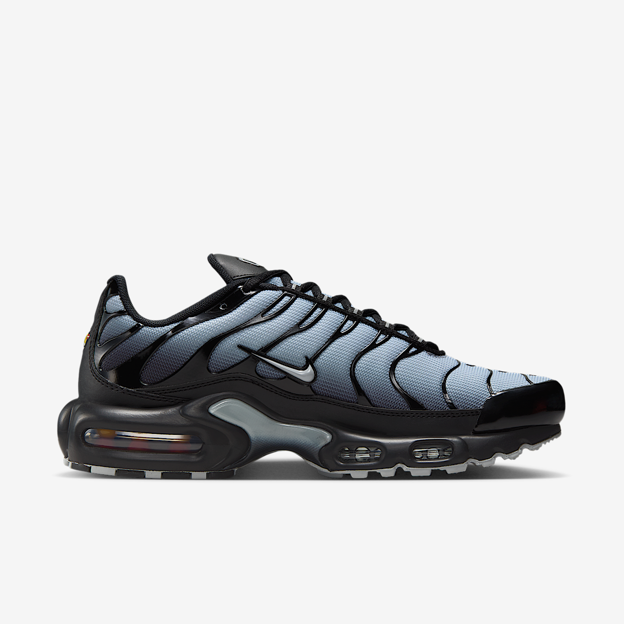 Nike Air Max Plus sneaker Zwart/Metallic Silver/Wolf Grey