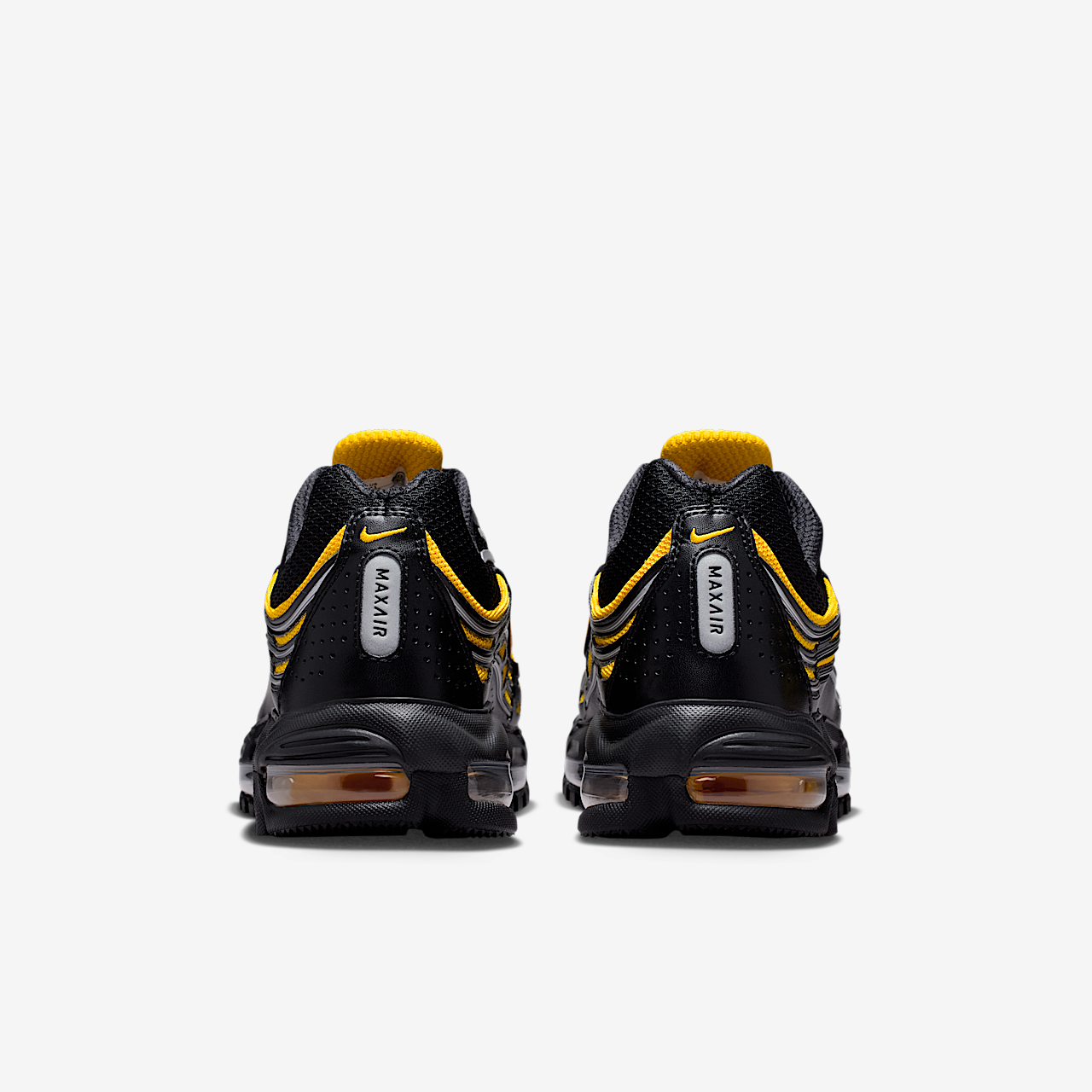 Nike Air Max sneaker Zwart/Zwart/Metallic Silver/Varsity Maize