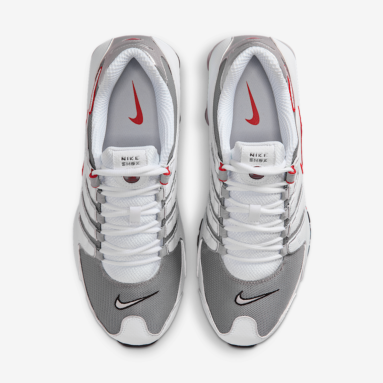 Nike Nike Shox sneaker Wit/Sport Red/Cool Grey/Metallic Silver