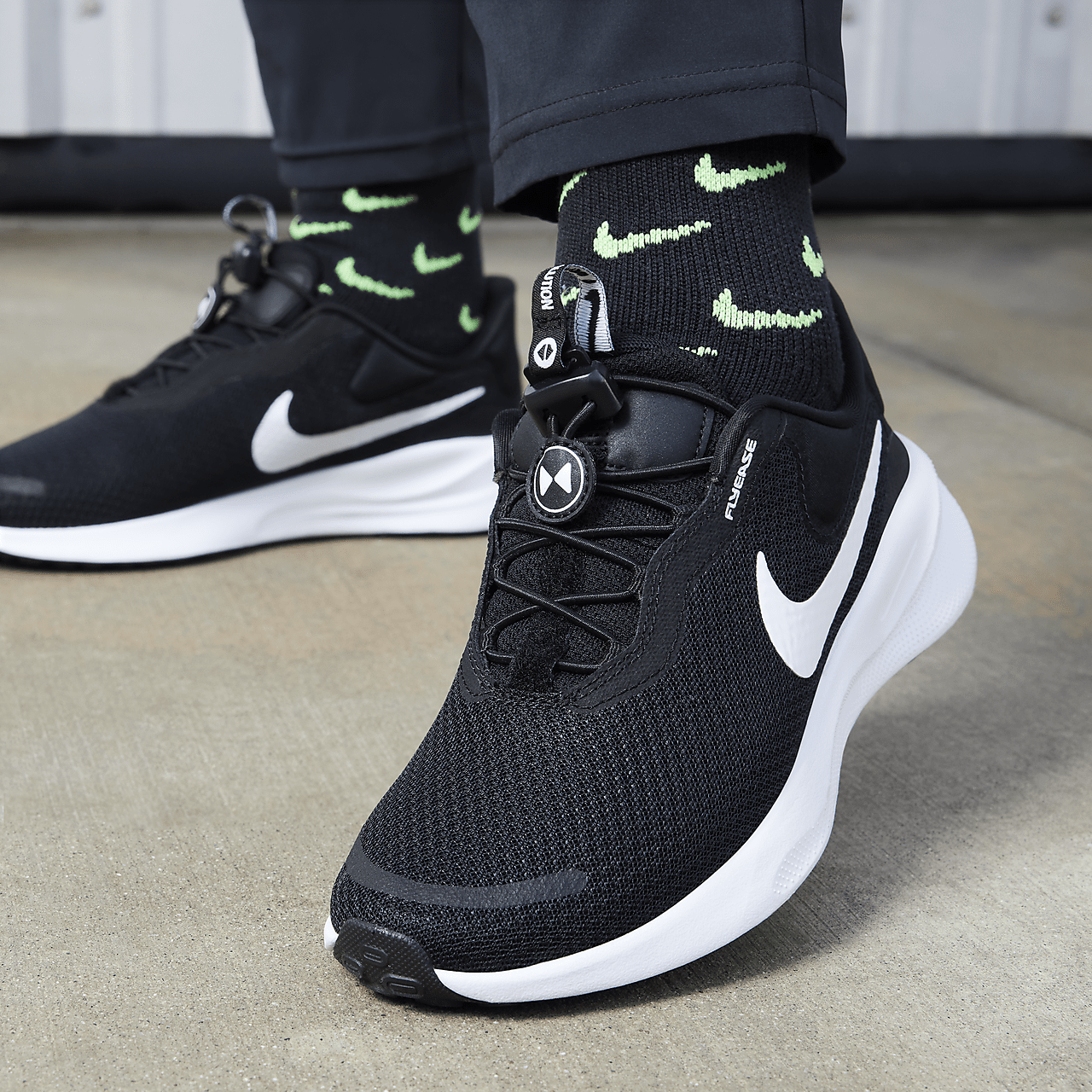 Nike  sneaker Zwart/Wit