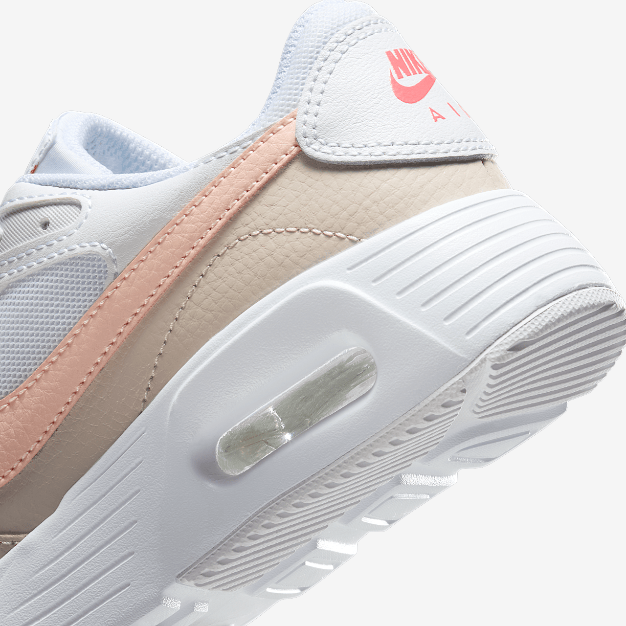 Nike Air Max SC sneaker Wit/Light Orewood Brown/Ember Glow/Echo Pink