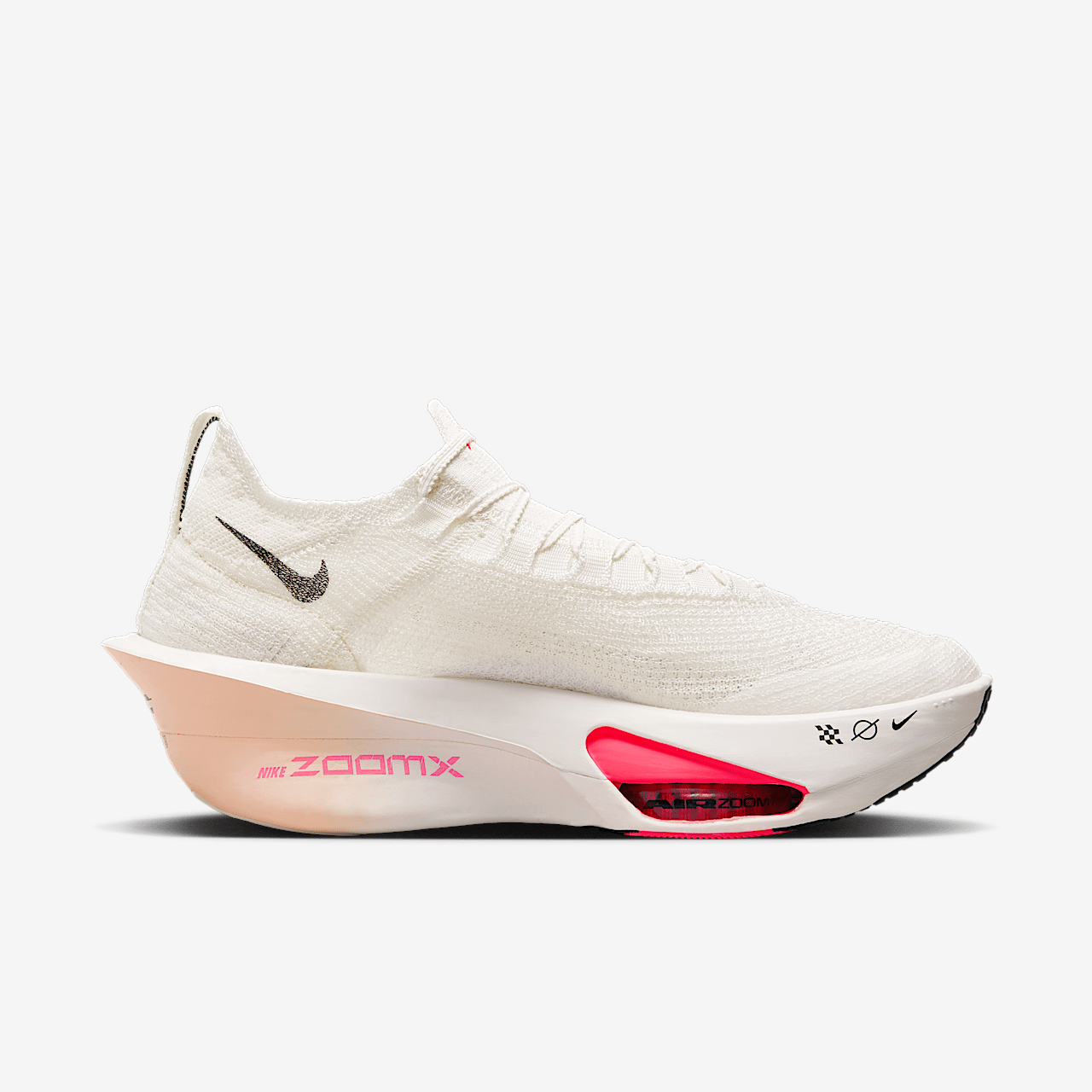 Nike  sneaker Sail/Crimson Tint/Guava Ice/Zwart