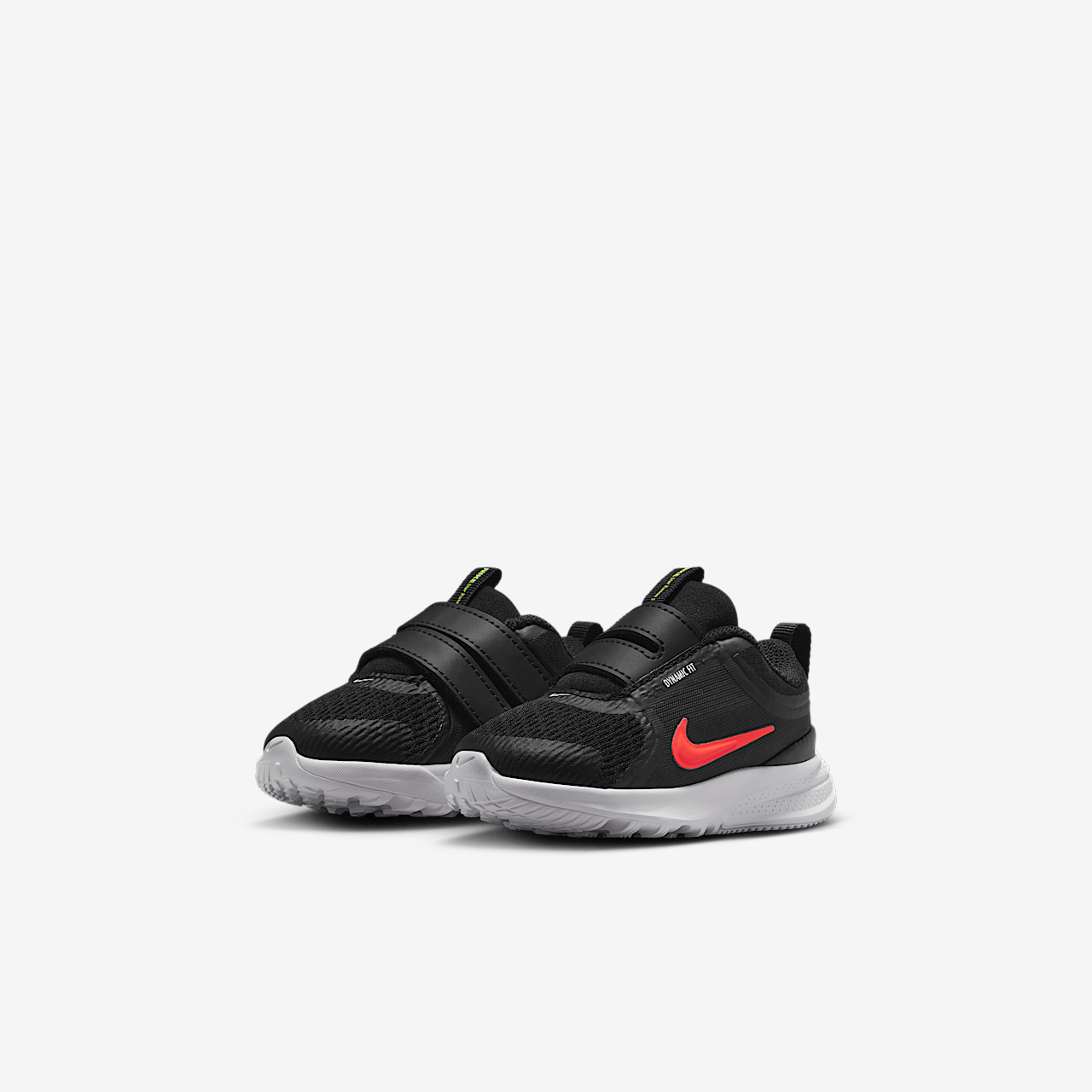 Nike  sneaker Zwart/Anthracite/Volt Tint/Bright Crimson