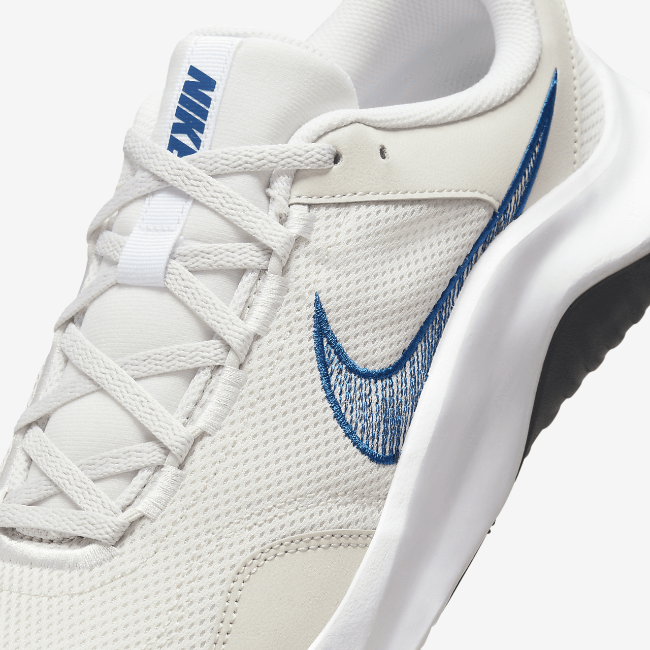 Nike  sneaker Platinum Tint/Wit/Zwart/Court Blue