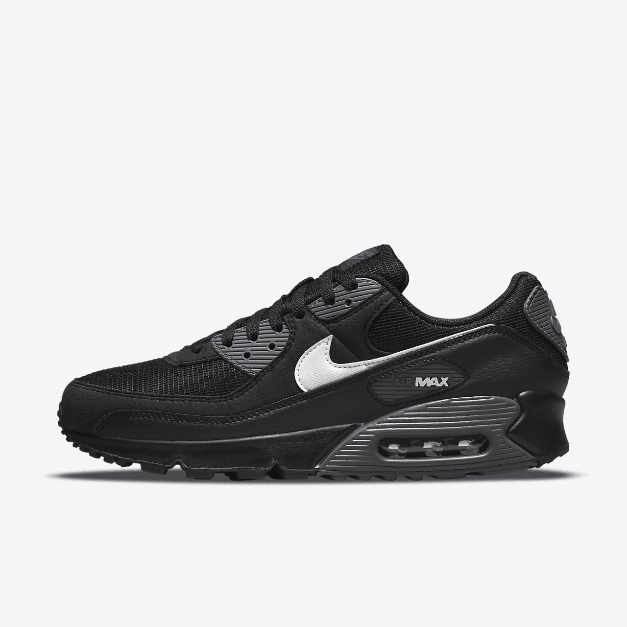 Nike Air max 90 sneaker Zwart/Marina/Iron Grey/Wit