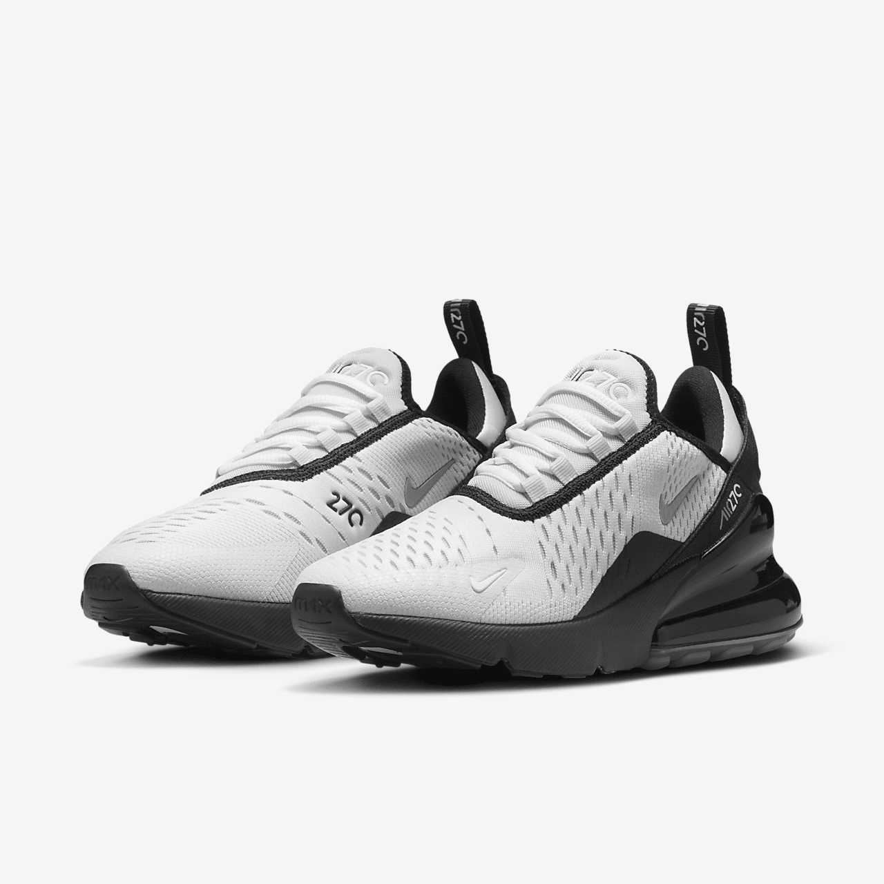 Nike Air max 270 sneaker Photon Dust/Zwart/Pure Platinum/Metallic Cool Grey