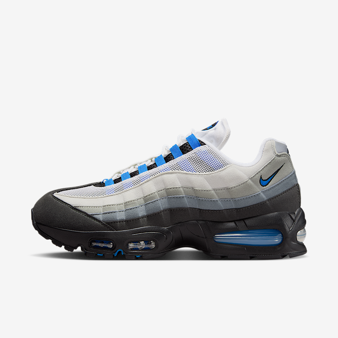 Nike Air Max sneaker Wit/Neutral Grey/Medium Grey/Blue Spark