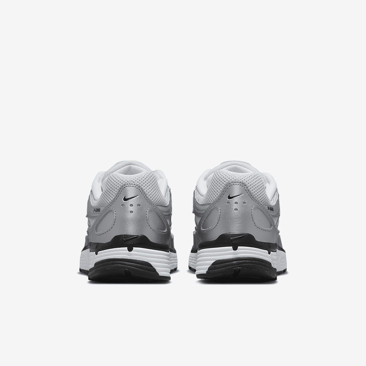 Nike P-6000 sneaker Wit/Metallic Silver/Pure Platinum/Zwart