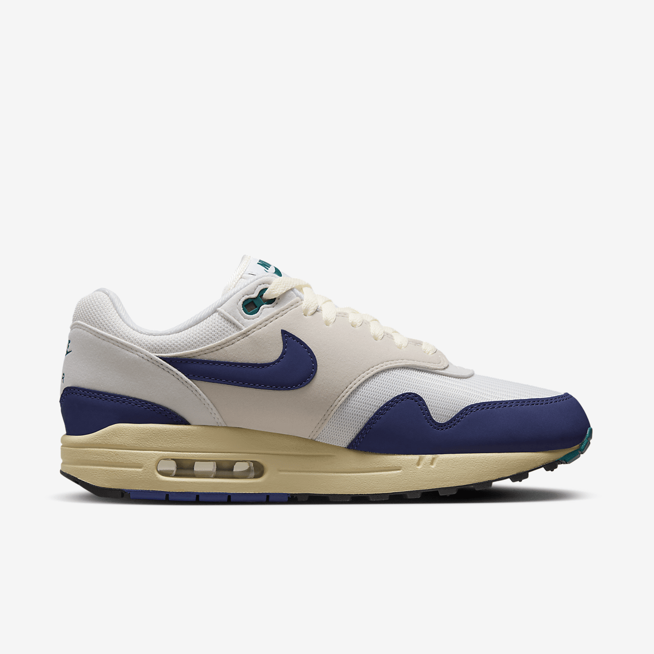 Nike Air Max 1 sneaker Sail/Light Orewood Brown/Phantom/Deep Royal Blue