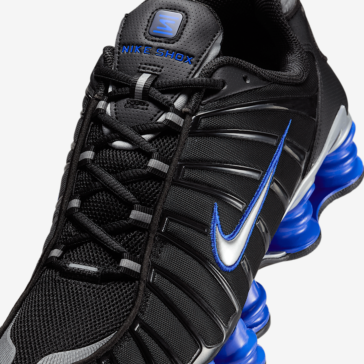 Nike Shox sneaker Zwart/Racer Blue/Metallic Silver