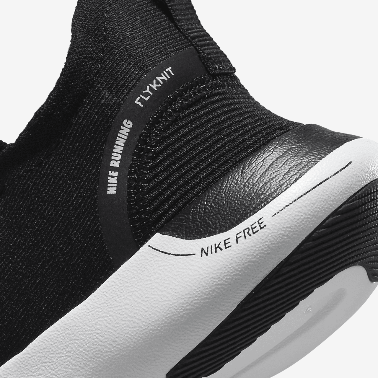 Nike Free sneaker Zwart/Anthracite/Wit