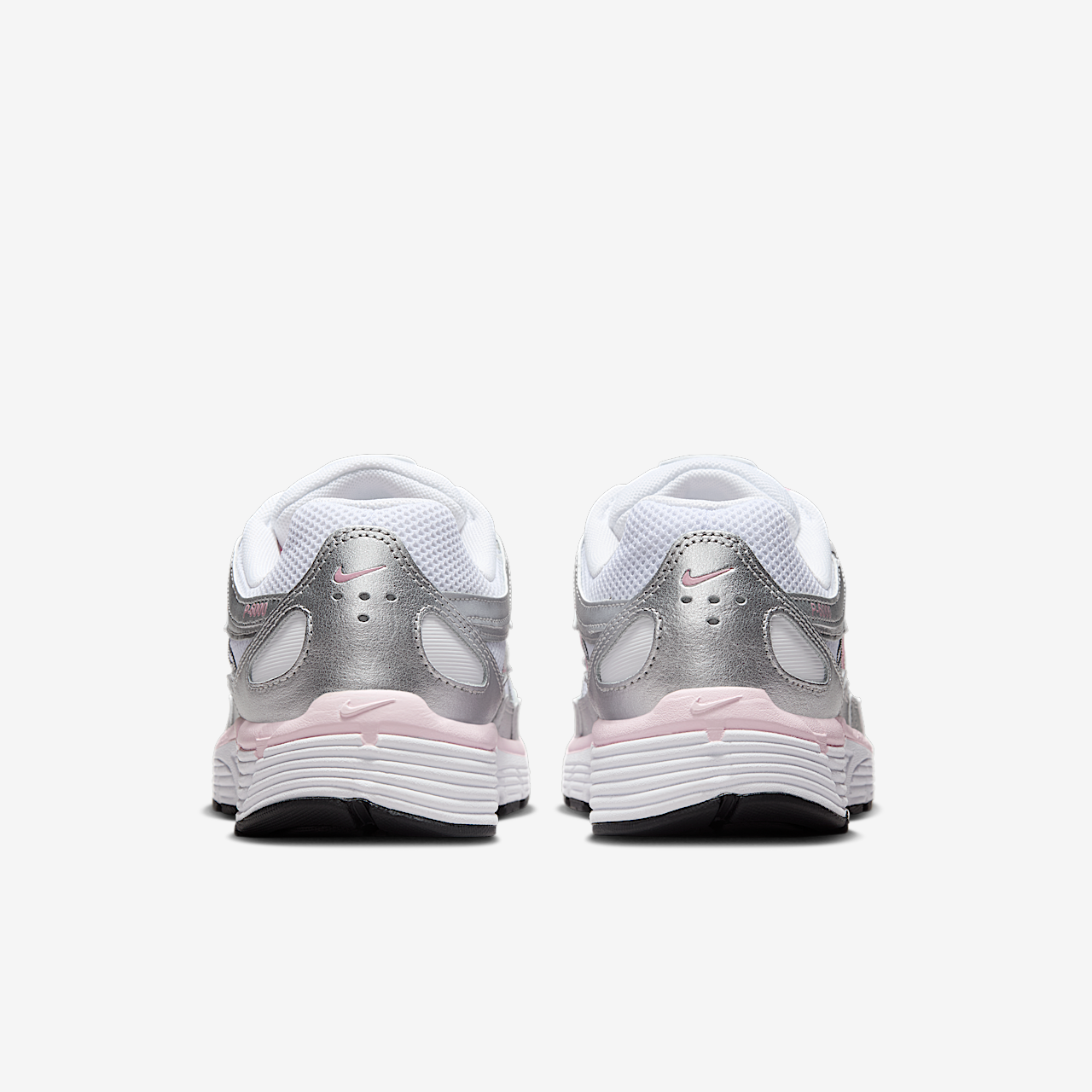 Nike P-6000 sneaker Wit/Elemental Pink/Zwart/Metallic Silver