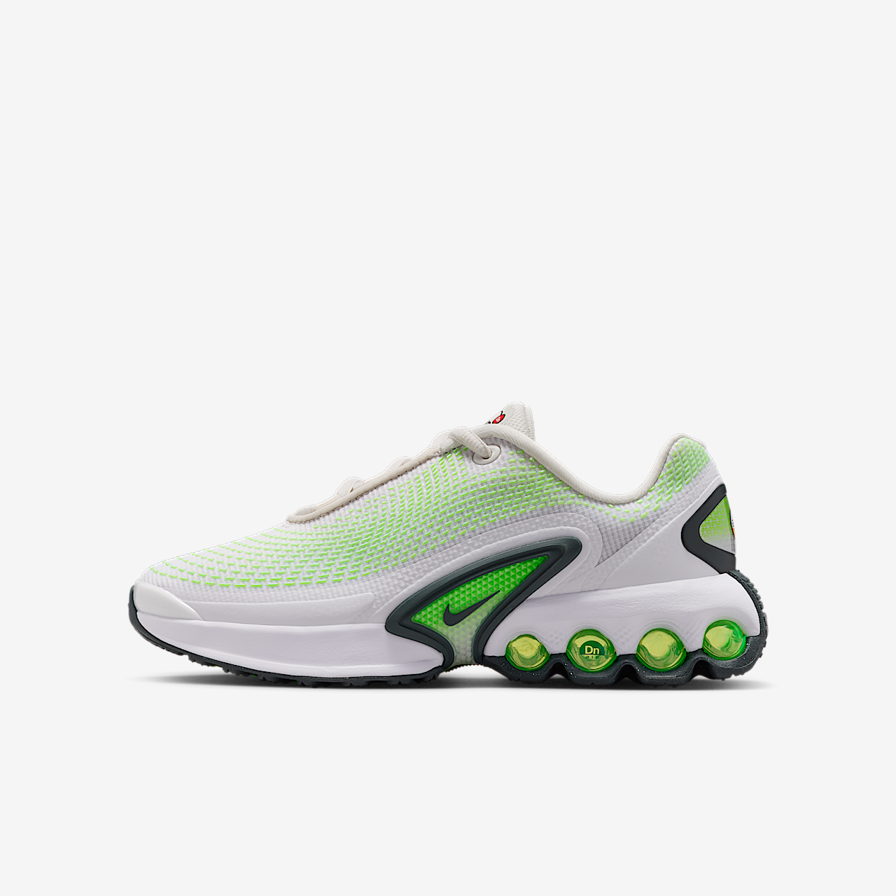Nike Air Max DN sneaker Platinum Tint/Green Strike/Wit/Seaweed