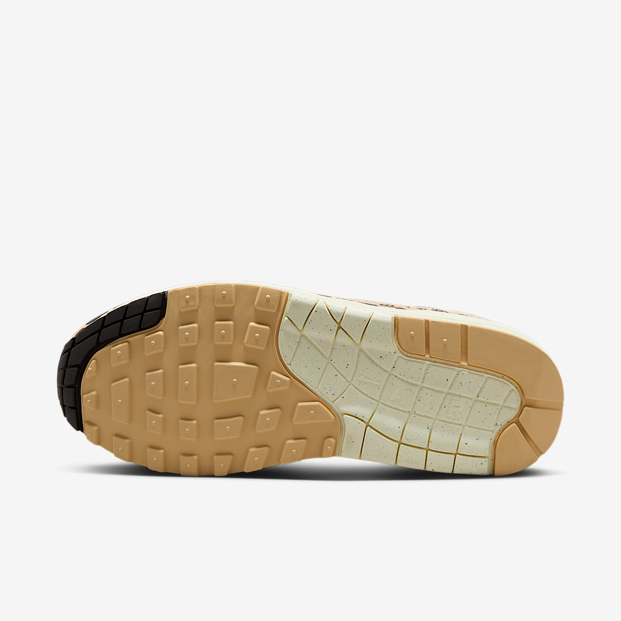 Nike Air Max 1 sneaker Sesame/Coconut Milk/Amber Brown/Cacao Wow