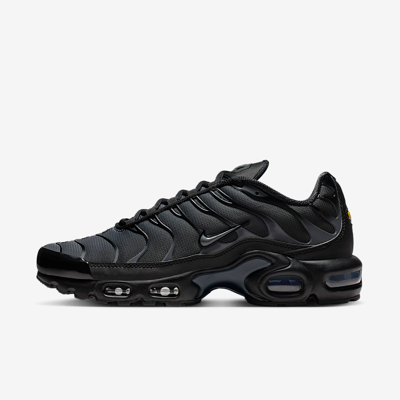 Nike Air Max Plus sneaker Zwart/Metallic Silver/Dark Grey