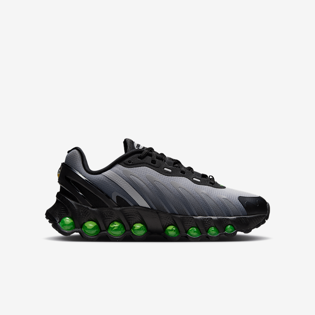 Nike Air Max DN sneaker Zwart/Light Smoke Grey/Zwart/Volt