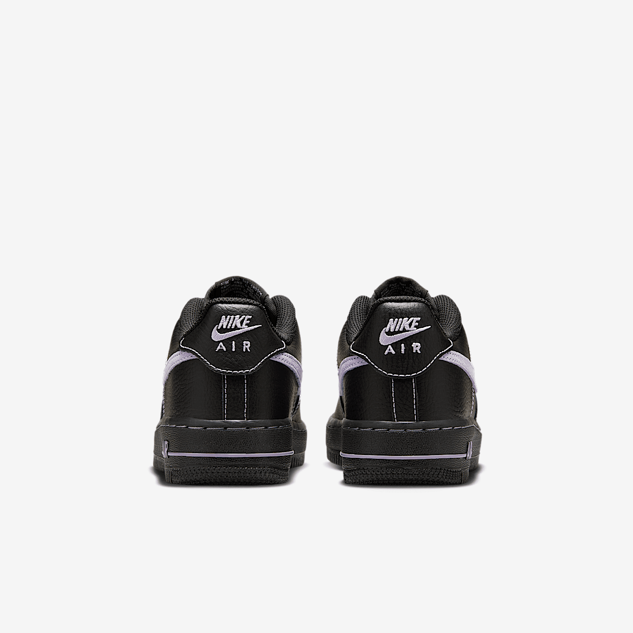 Nike Air Force 1 sneaker Zwart/Hydrangeas
