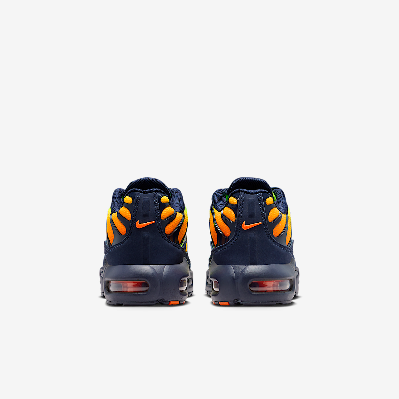Nike Air Max Plus sneaker Lemon Venom/Hyper Crimson/Laser Orange/Blackened Blue