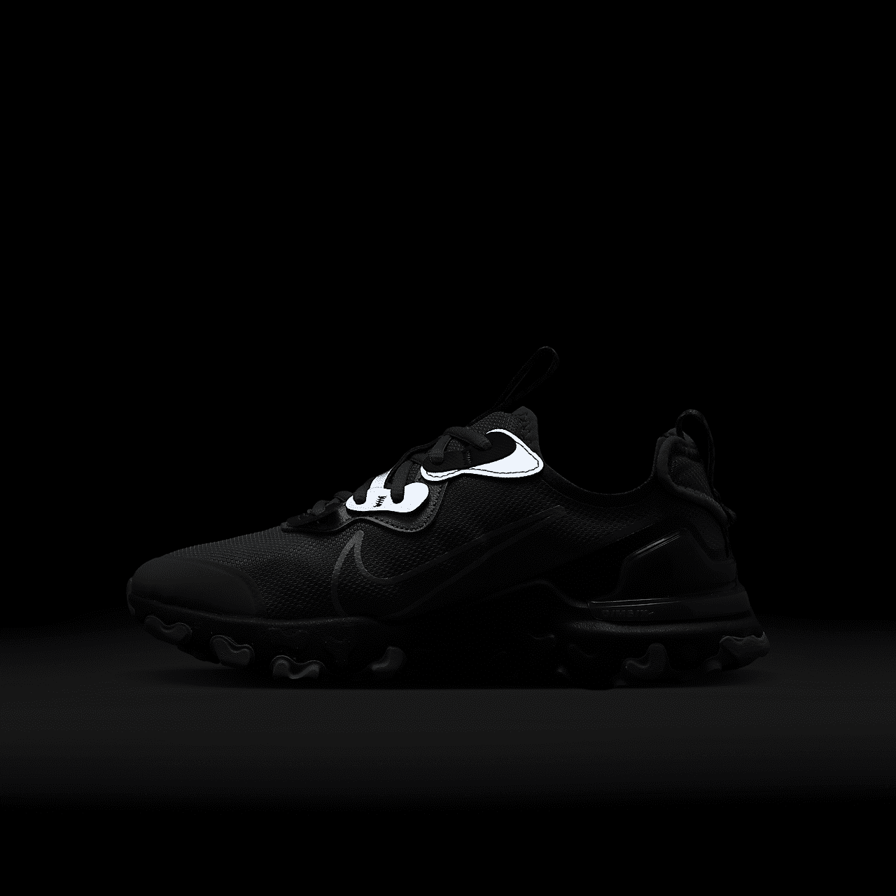 Nike  sneaker Smoke Grey/Zwart/Midnight Navy/Metallic Silver