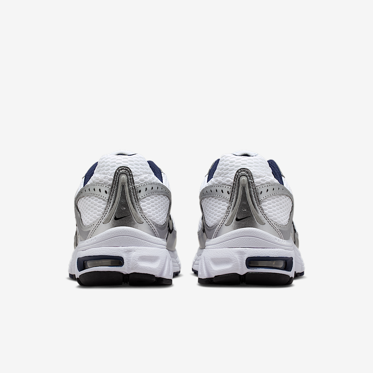 Nike Air Max sneaker Wit/Metallic Silver/Zwart/Midnight Navy