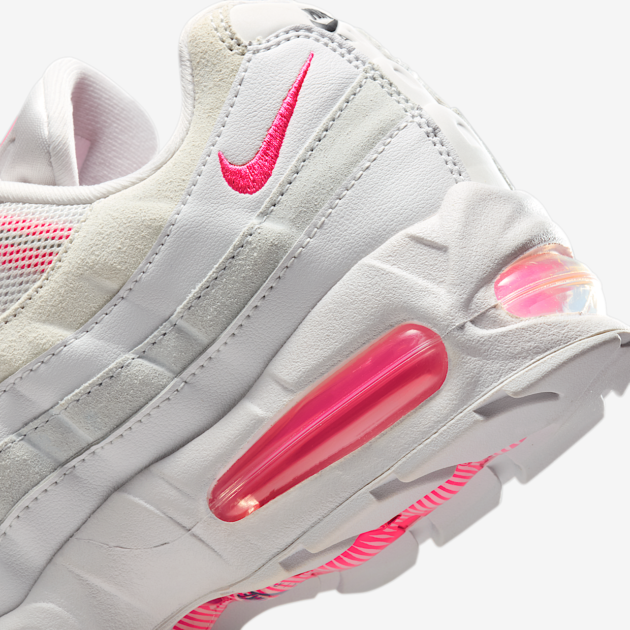 Nike Air Max 95 sneaker Vast Grey/Pure Platinum/Platinum Tint/Hyper Pink