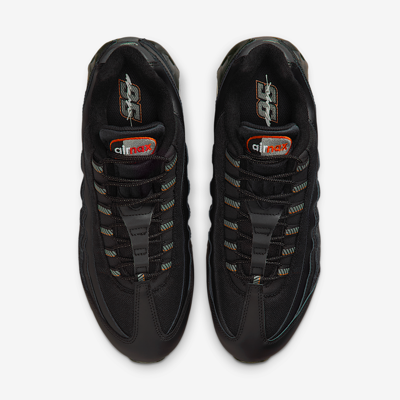 Nike Air Max sneaker Zwart/University Red/Wit/Smoke Grey