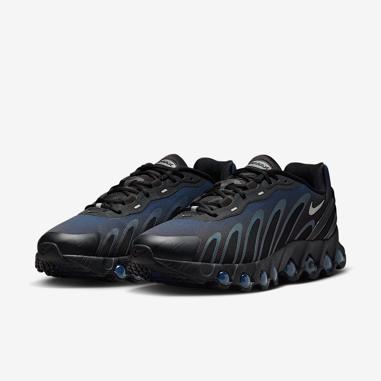 Nike Air Max DN sneaker Zwart/Thunder Blue/Wolf Grey/Metallic Silver