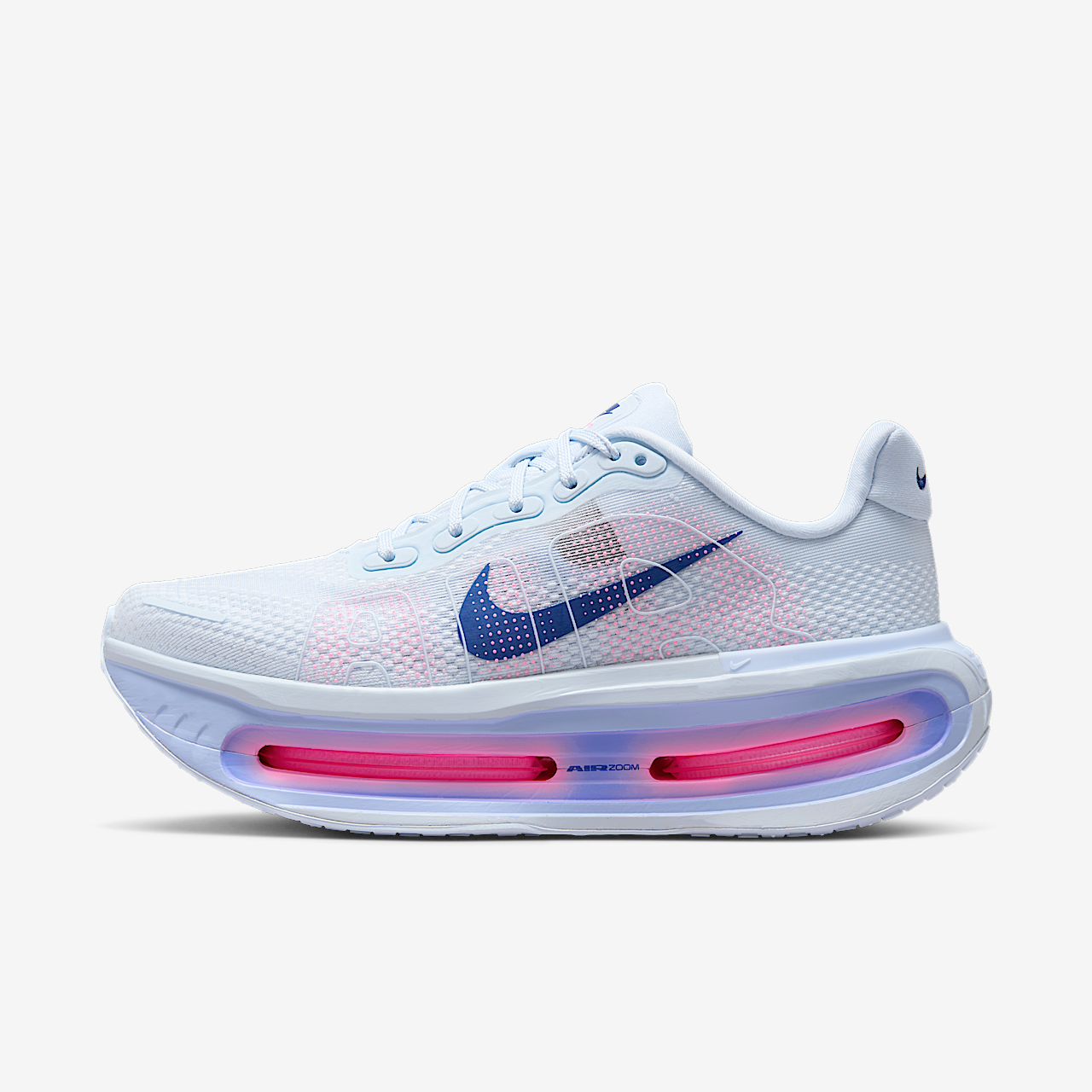 Nike Vomero sneaker Blue Tint/Aluminum/Pink Spell/Deep Royal Blue