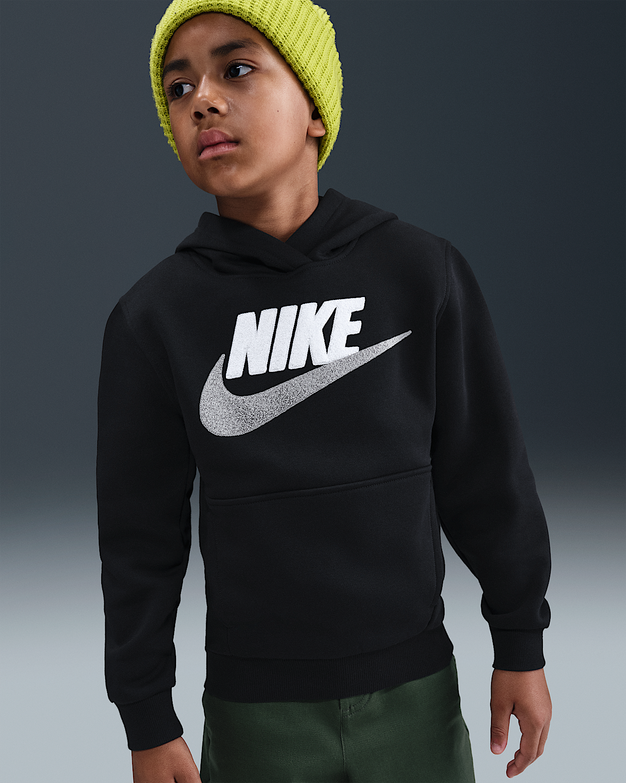 Детское худи Nike Sportswear Club Big Kids' Fleece Hoodie