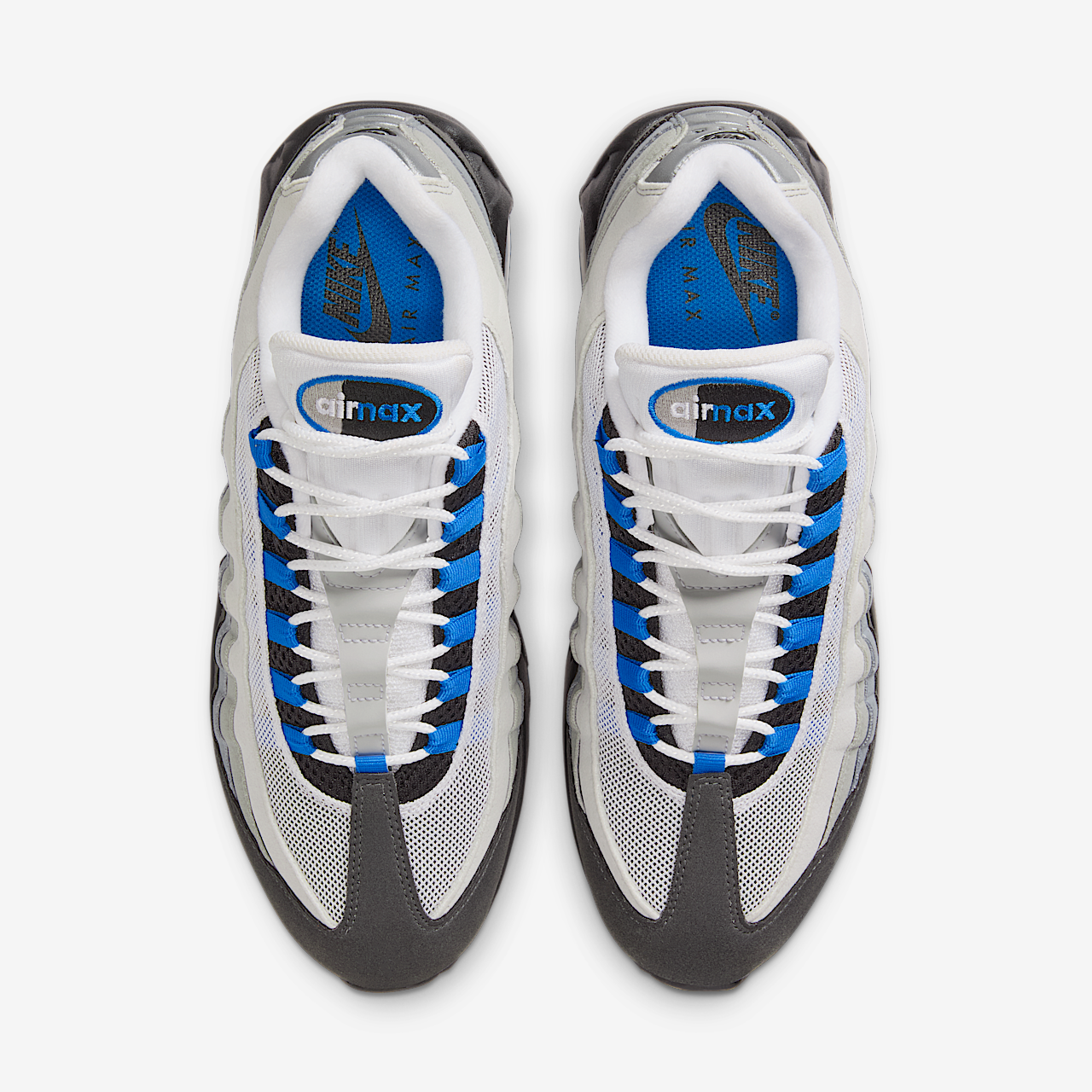 Nike Air Max sneaker Wit/Neutral Grey/Medium Grey/Blue Spark