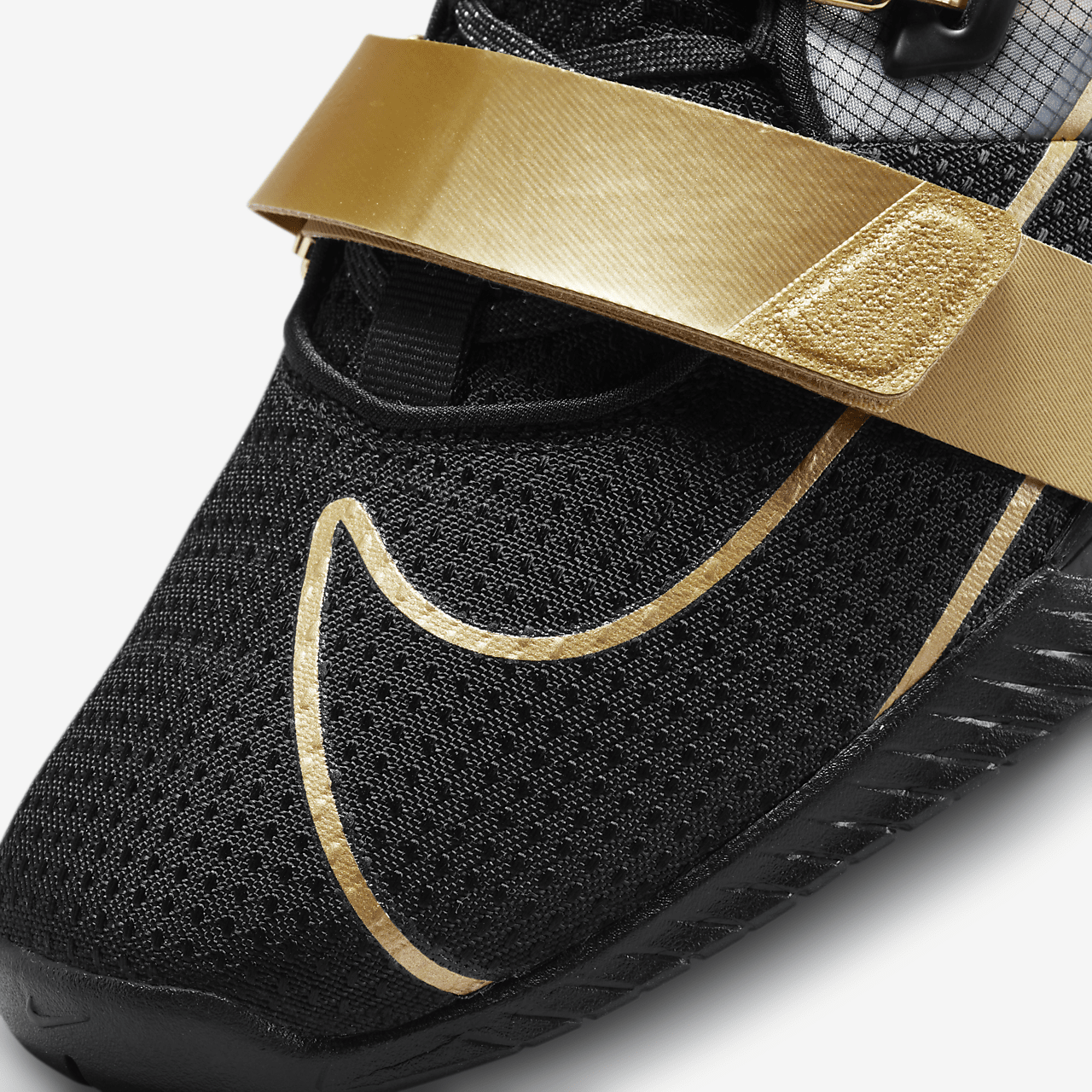 Nike  sneaker Zwart/Metallic Gold/Wit/Metallic Gold