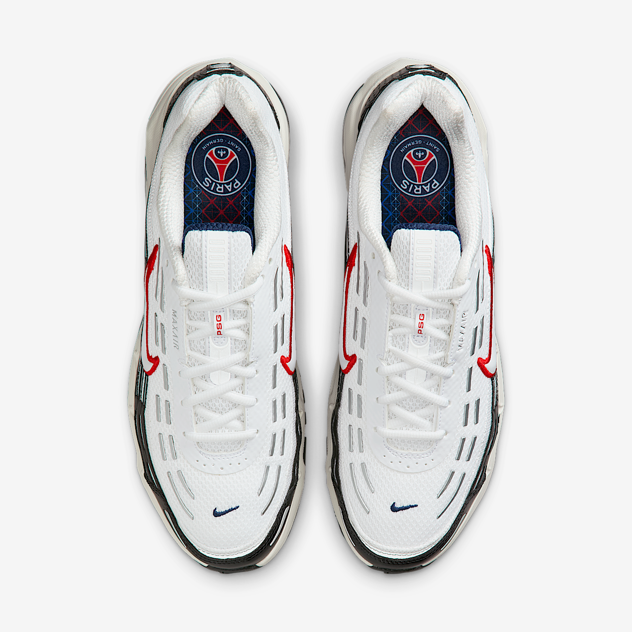 Nike Air Max sneaker Wit/Zwart/Midnight Navy/University Red