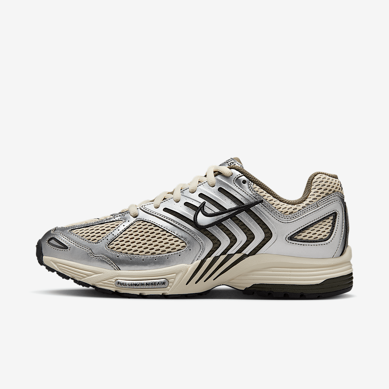 Nike 574 sneaker Light Khaki/Medium Olive/Photon Dust/Metallic Silver