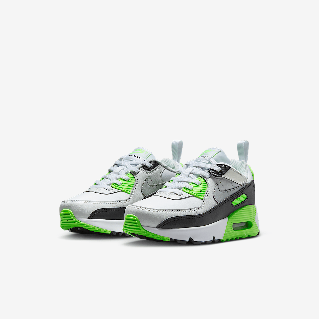 Nike Air max 90 sneaker Wit/Photon Dust/Lime Blast/Light Smoke Grey