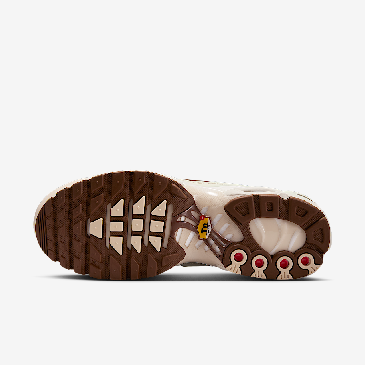 Nike Air Max Plus sneaker Light Orewood Brown/Metallic Silver/Wit/Cacao Wow