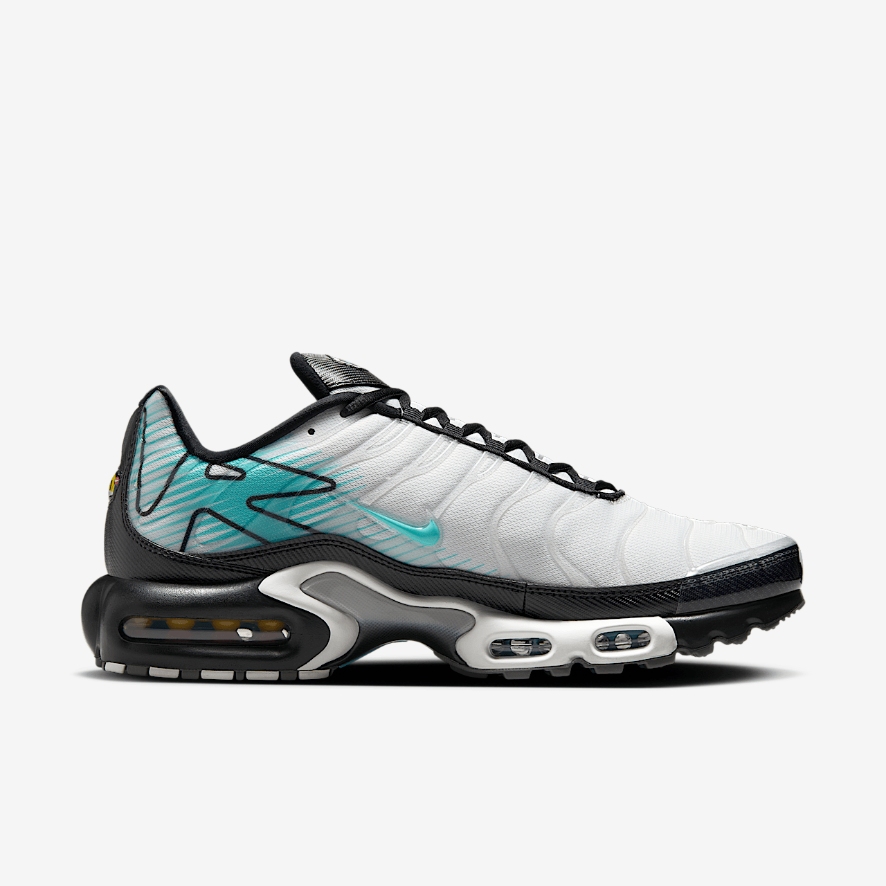 Nike Air Max Plus sneaker Summit White/Zwart/Iron Grey/Aurora Green
