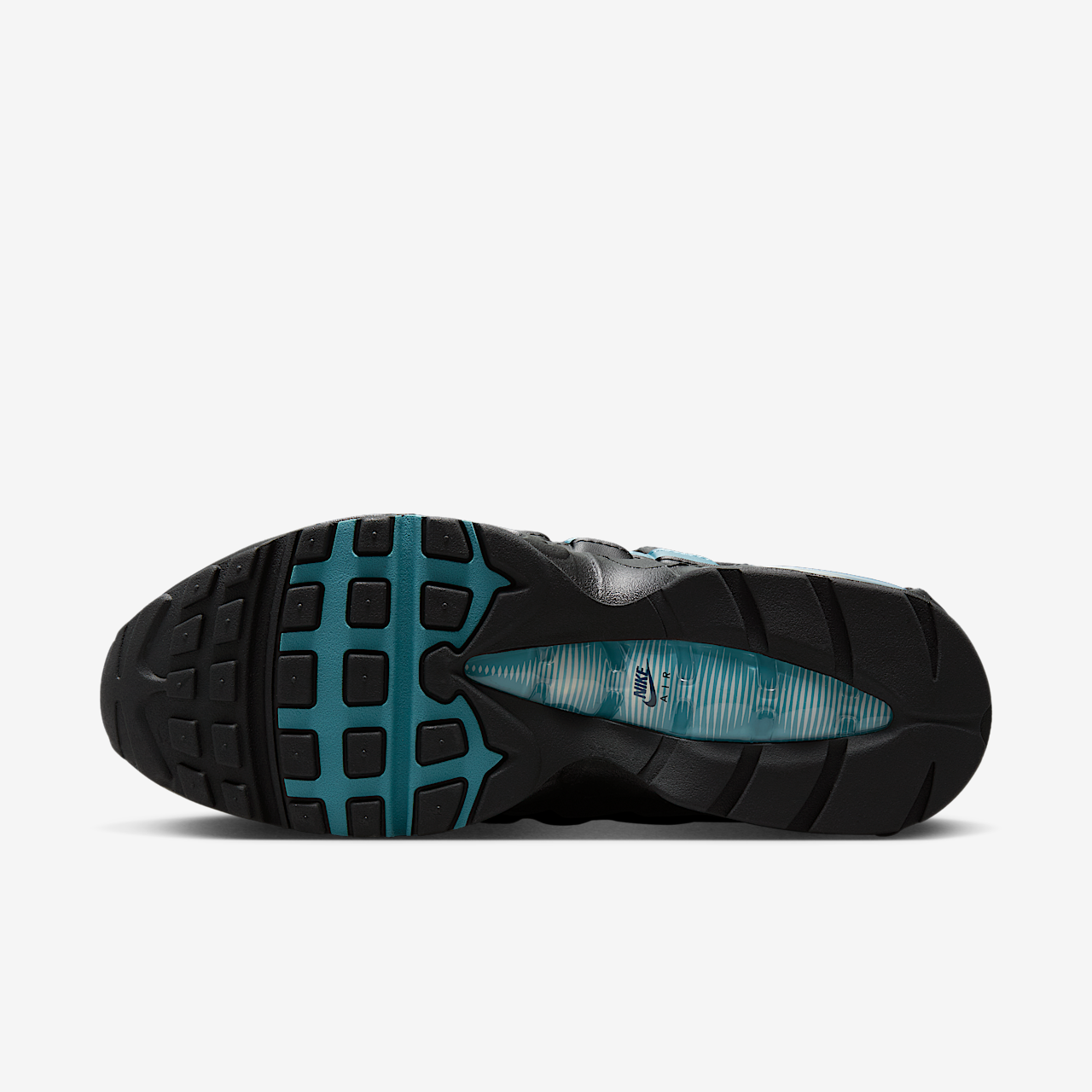 Nike Air Max sneaker Smokey Blue/Zwart/Metallic Silver/Zwart