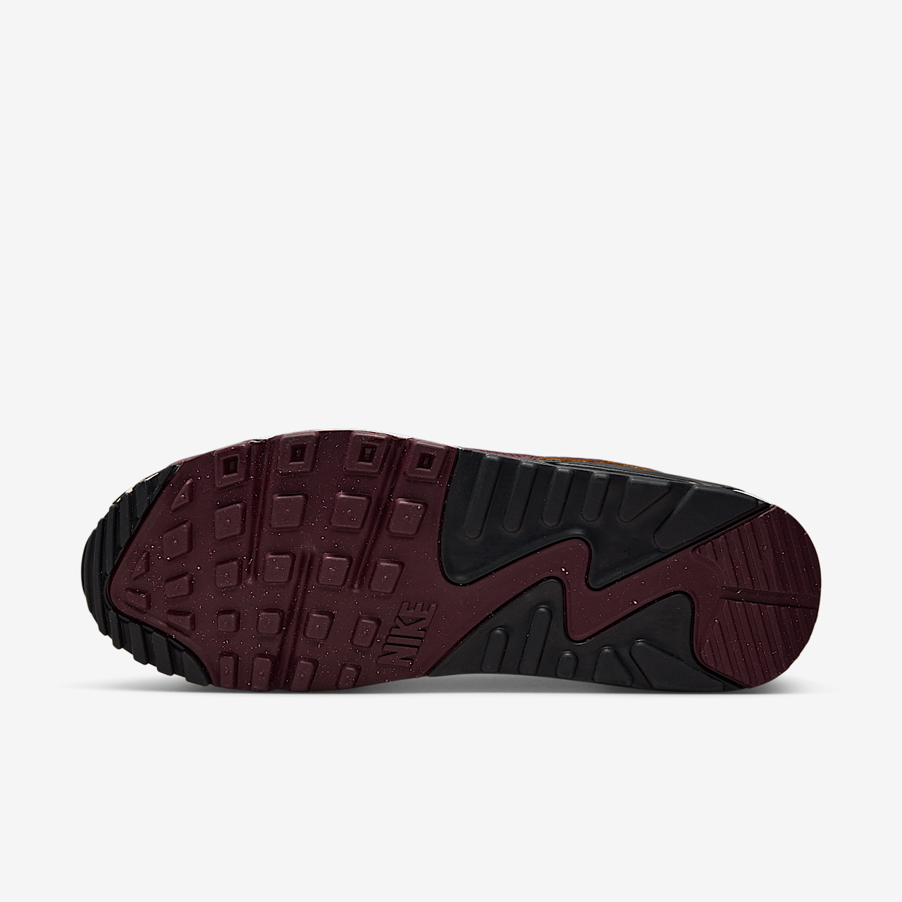 Nike Air Max sneaker Sail/Zwart/Burgundy Crush