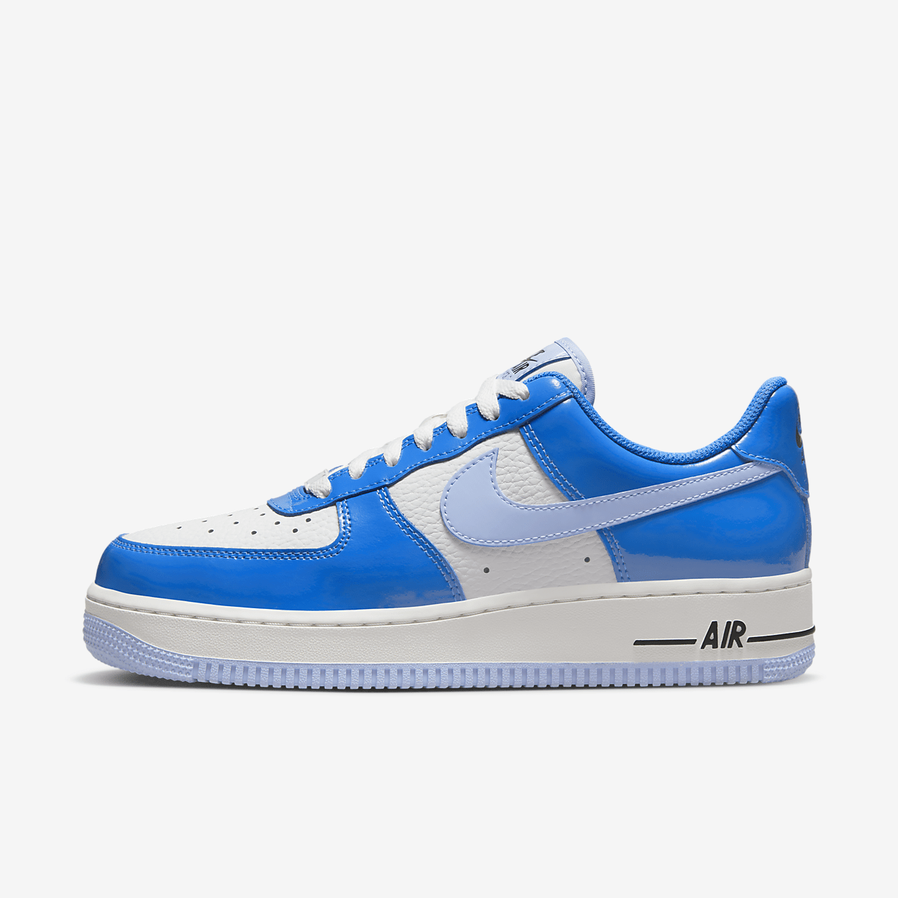 Nike Air Force 1 sneaker Cobalt Bliss/Summit White/Zwart/Light Photo Blue