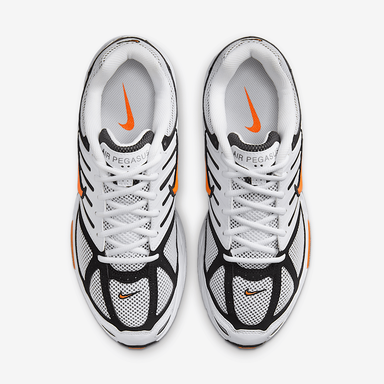 Nike Nike Air Pegasus 2005 sneaker Wit/Zwart/Metallic Silver/Safety Orange