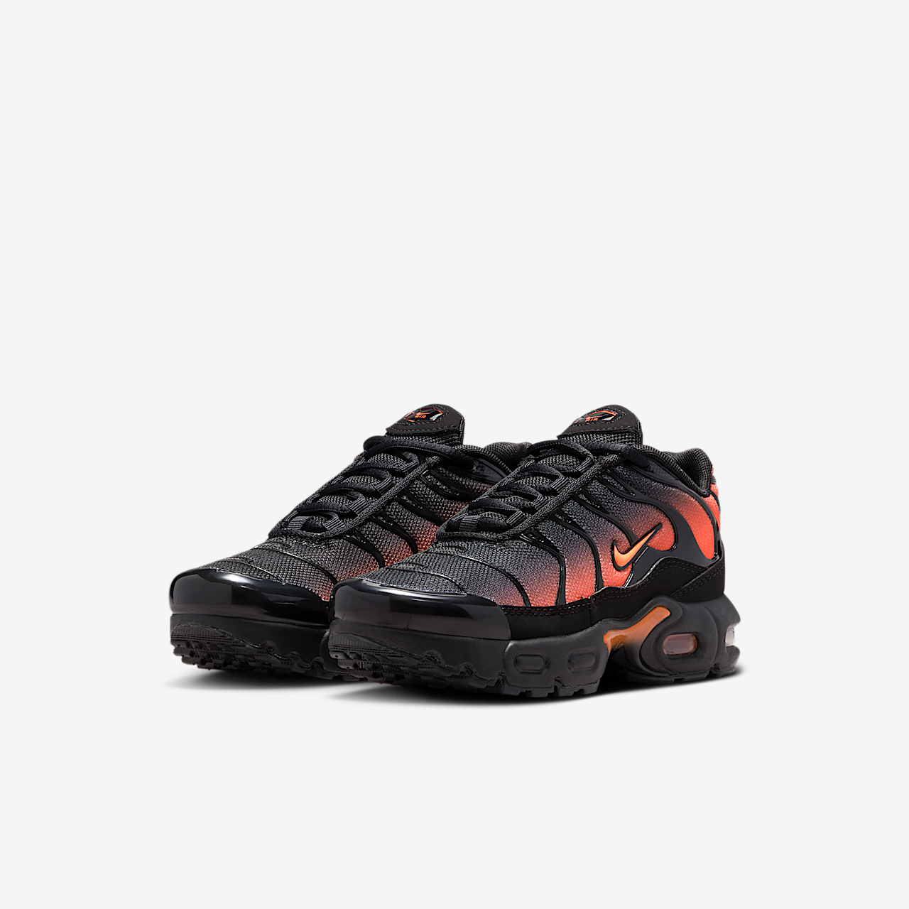 Nike Air Max Plus sneaker Zwart/Zwart/Total Orange